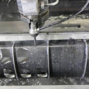 Fixture structure and melt glue for cutting flexible material