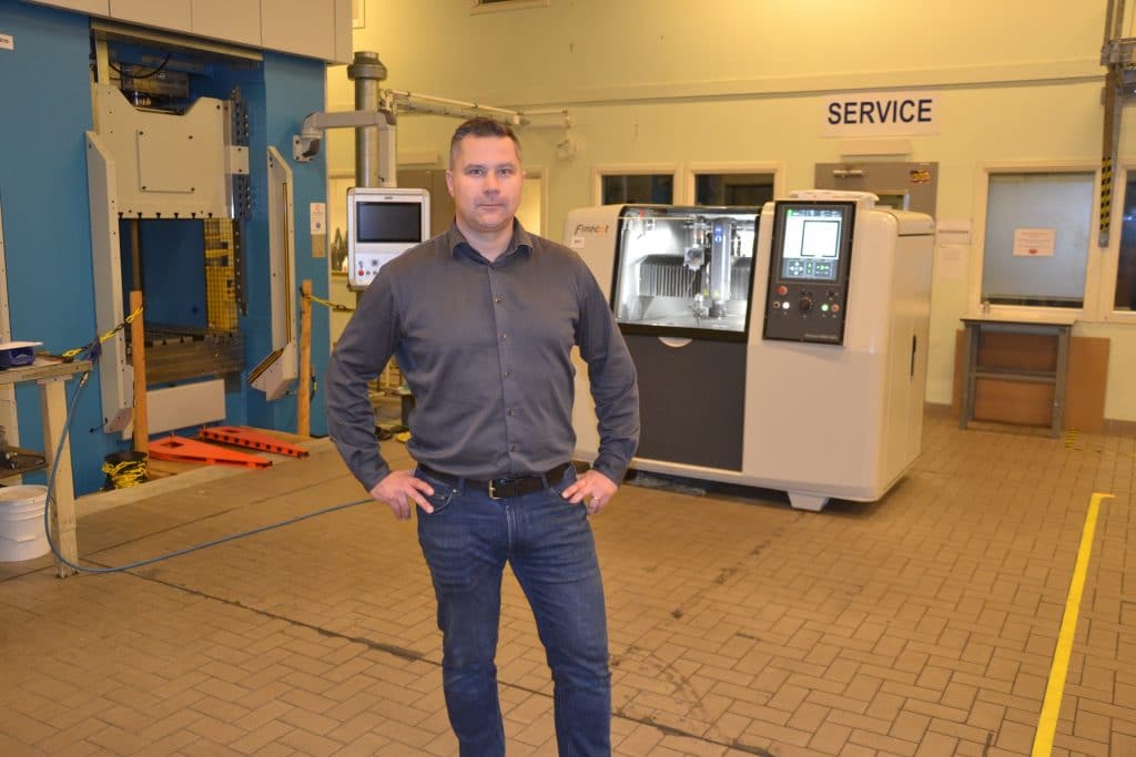Brogren Industries Production manager Roberth Veerman