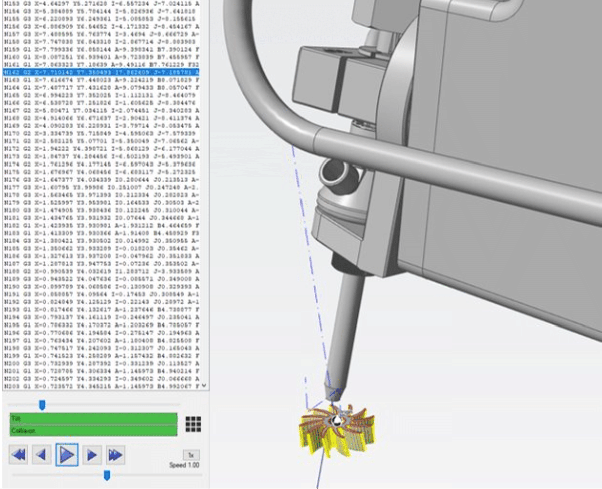 IGEMS 5 axis CAM – 2D and 3D cutting software