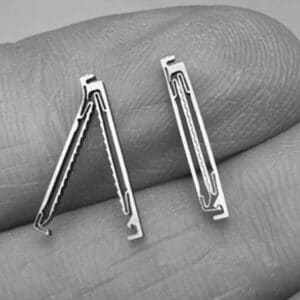 3-axis cutting example - nitinol surgical clips