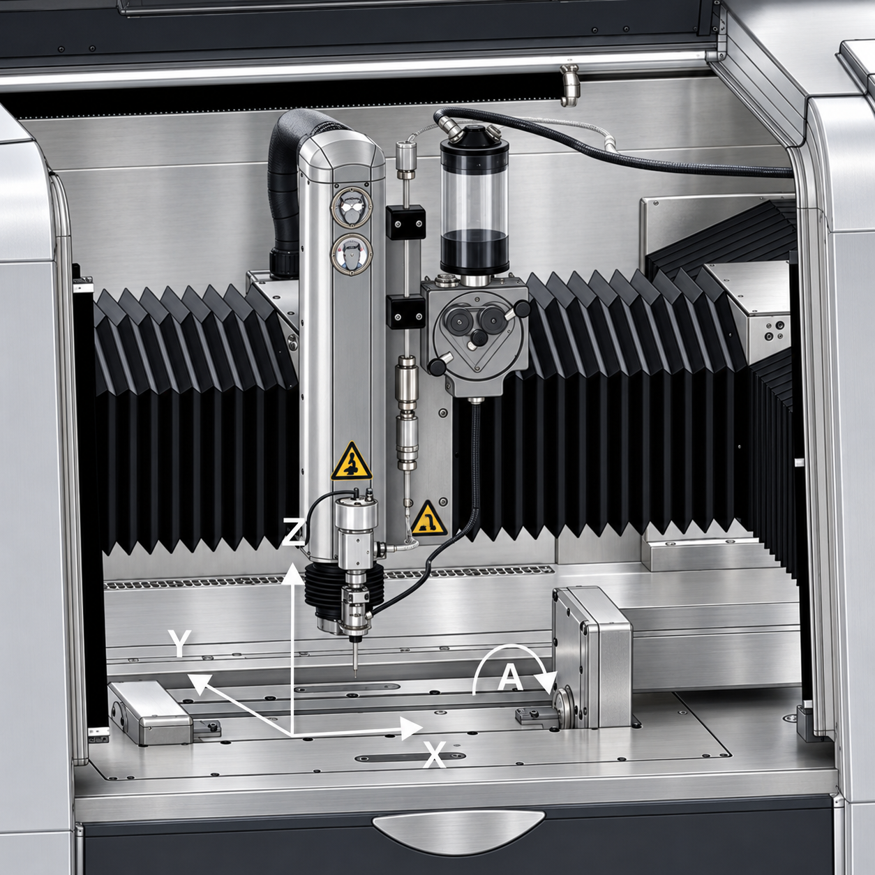 Finecut WMC500II 4X, type A configuration