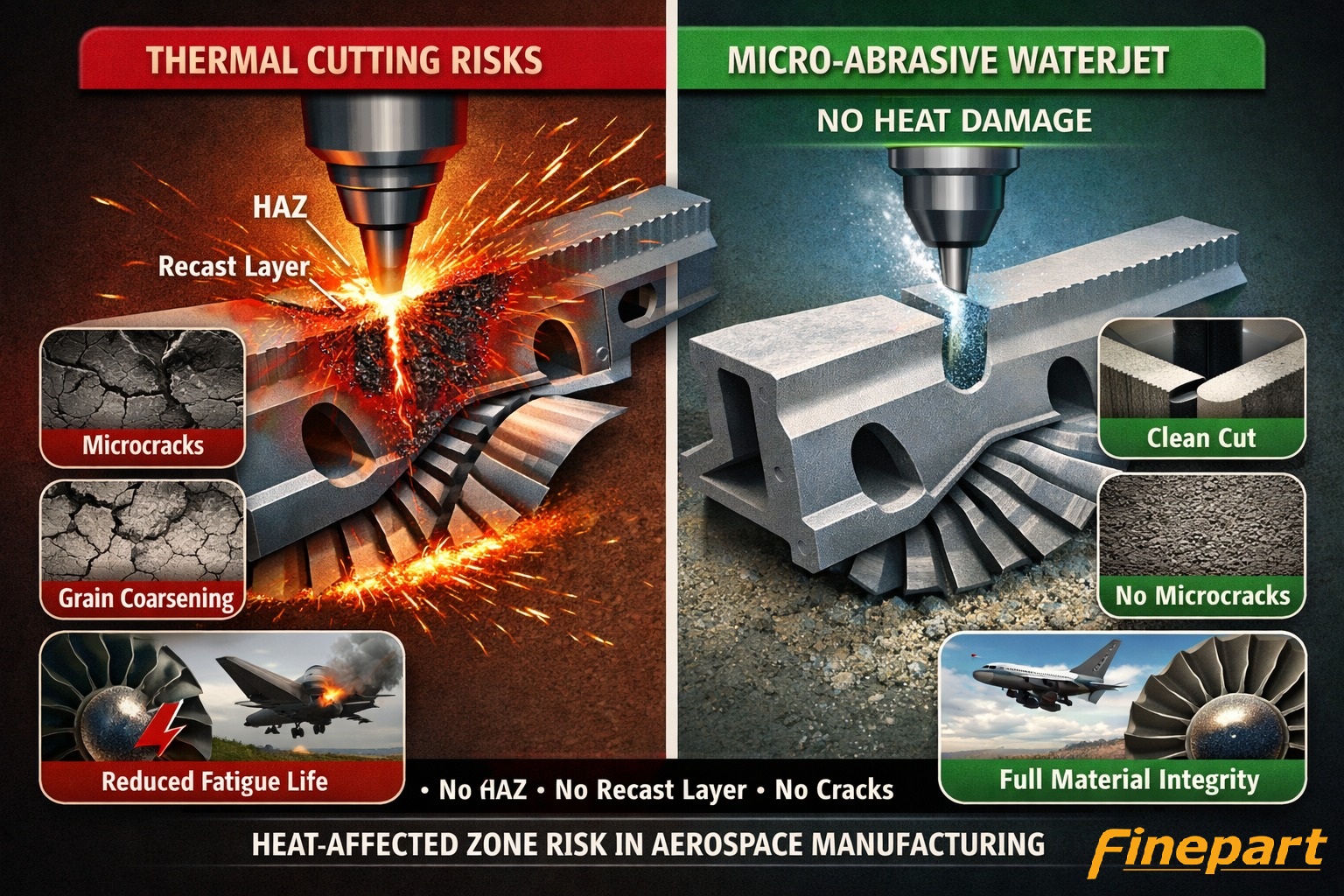 Why Heat-Affected Zones Are a Hidden Risk in Aerospace Manufacturing