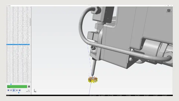Rotating Axis / TubeCut from the Finepart Options catalogue