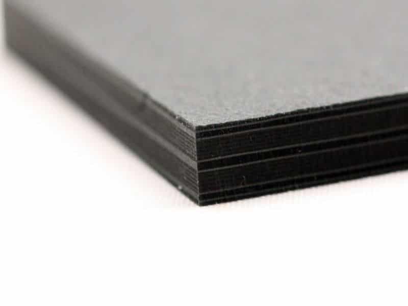 Carbon fibre cut with abrasive waterjet machine