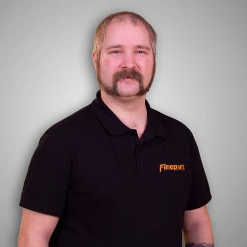 Pontus Kindberg, Service Manager Finepart Sweden AB