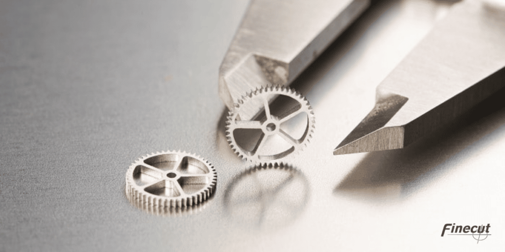 Micro waterjet precision cutting