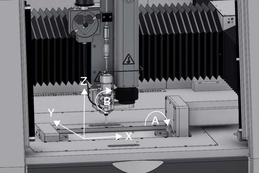 Finepart cutting head options