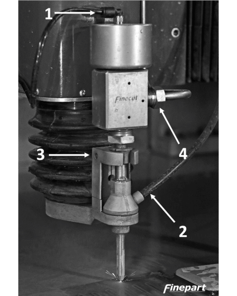 How to change Finecut cutting head