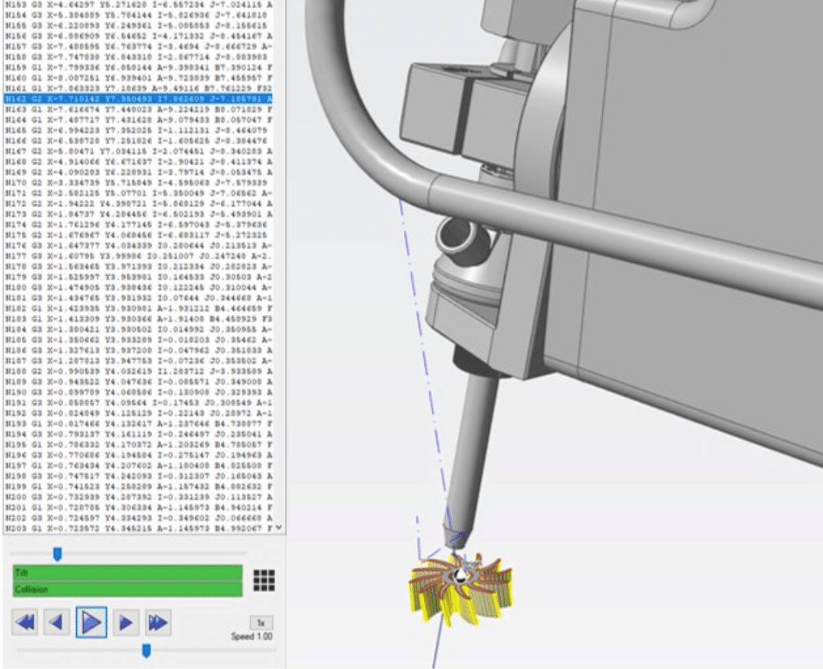 IGEMS 5 axis CAM – 2D and 3D cutting​ software