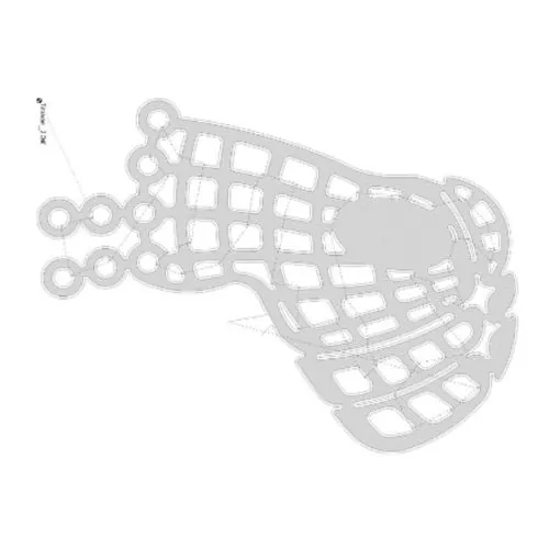 Ti-6Al4V Skull Plate