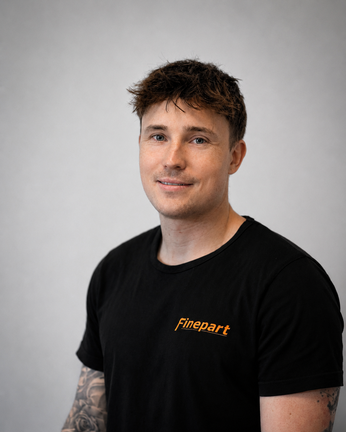 Gabriel Landegren, Cutting Center Manager Finepart Sweden AB